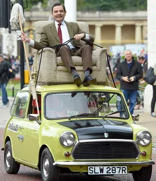 미스터빈과 클래식 미니