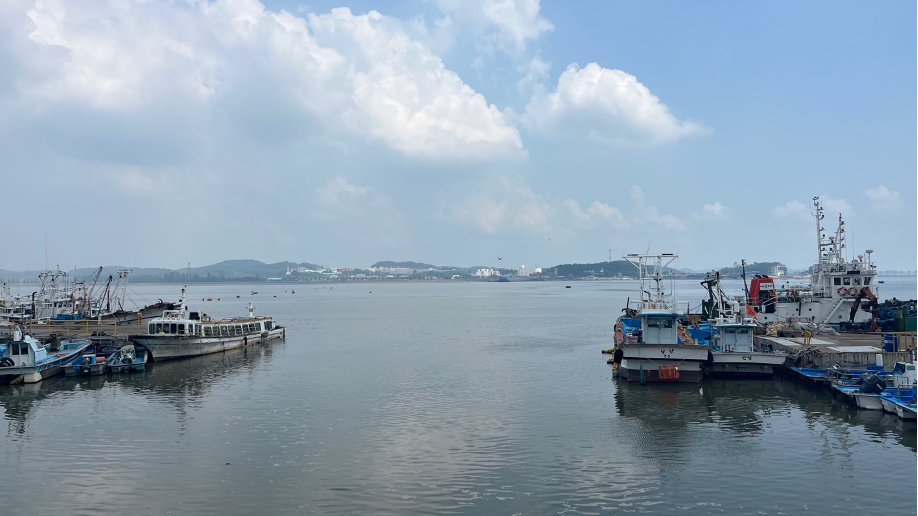 바다가 보이는 마을
