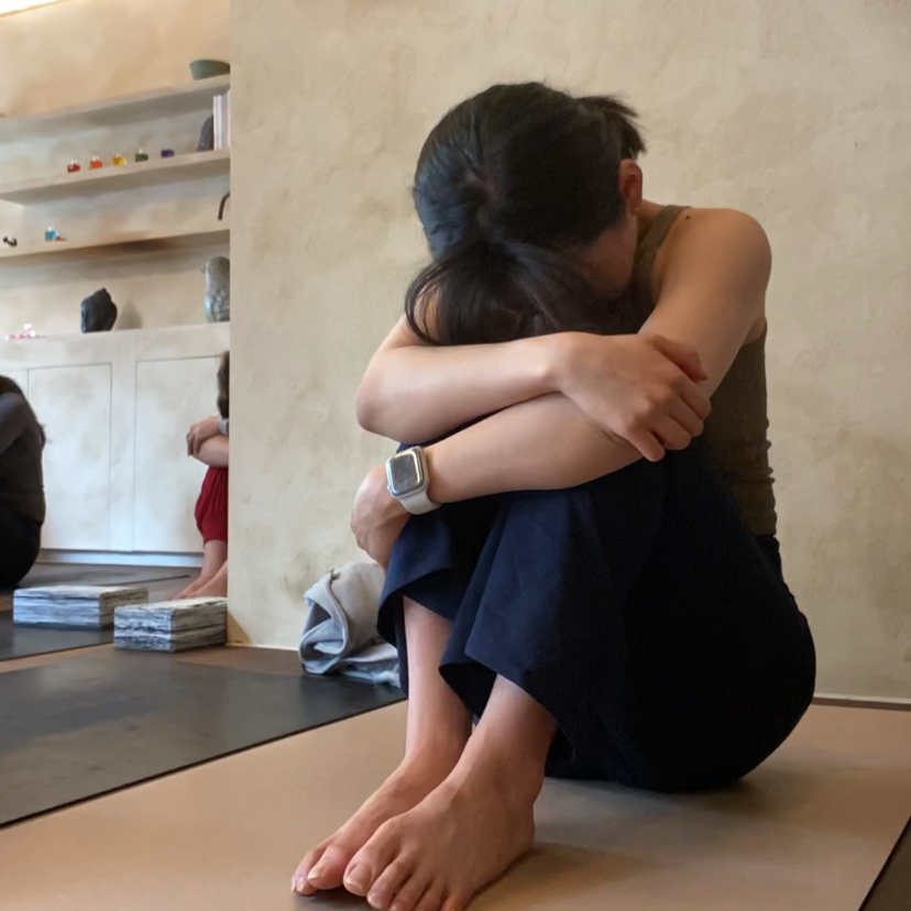 Child's ​Pose Variation