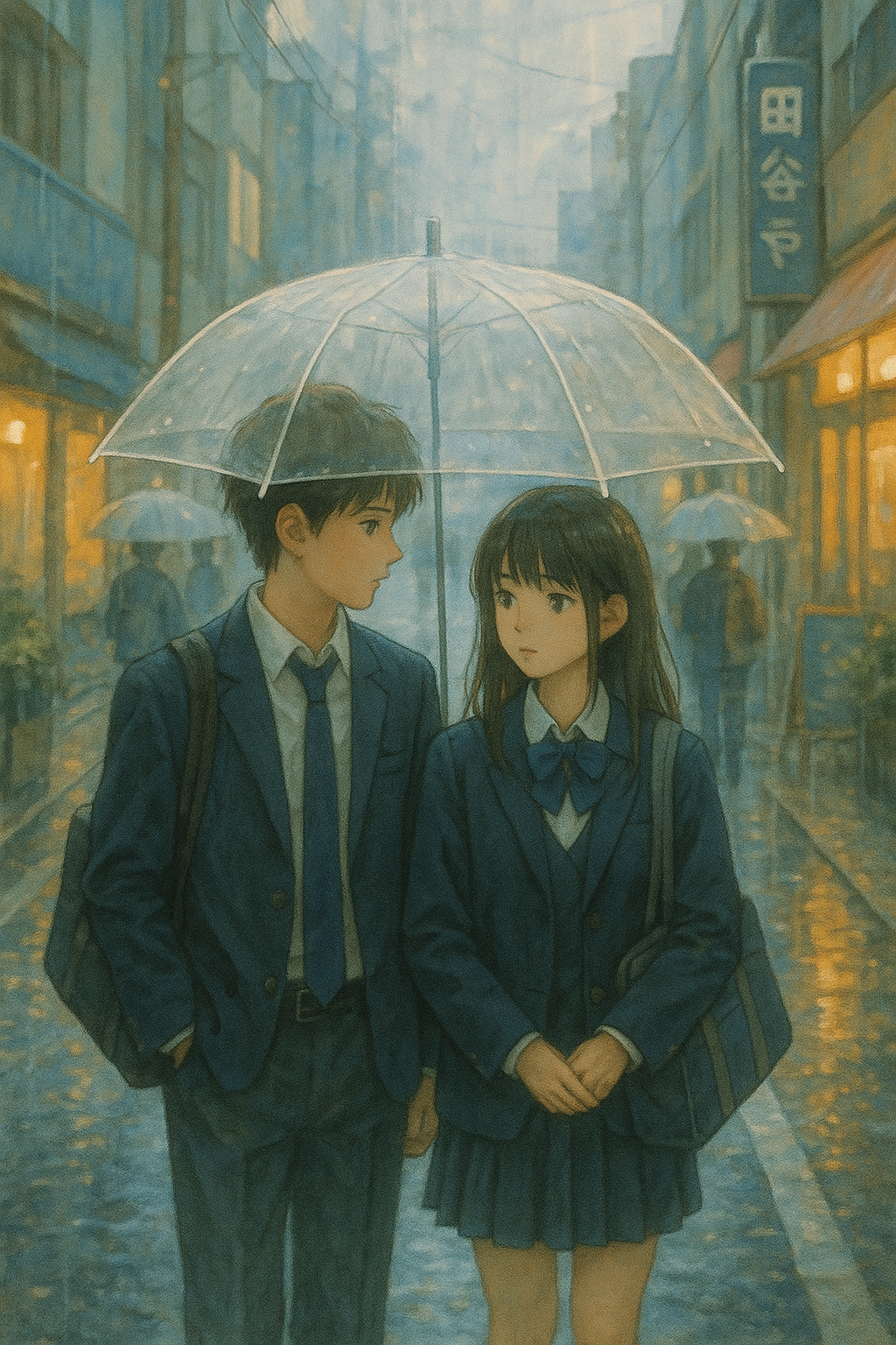 02화 1화. 우산 속의 거리