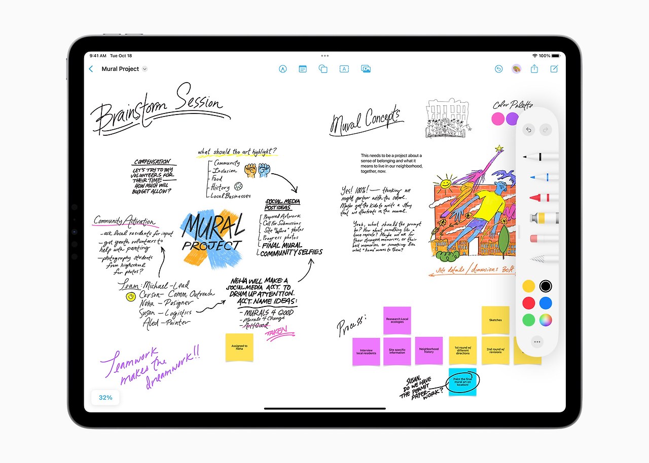 Apple, 창의적인 협업 신규앱 Freeform 출시