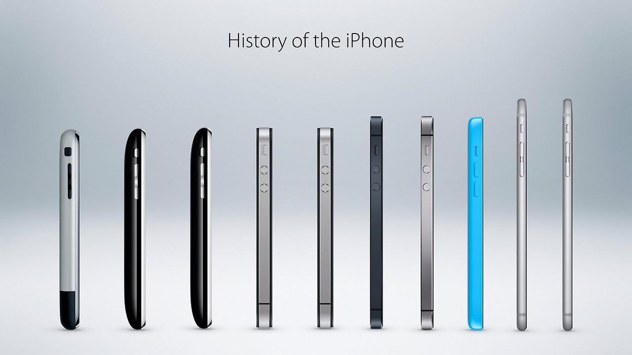 Apple iPhone History 애플 아이폰 역사