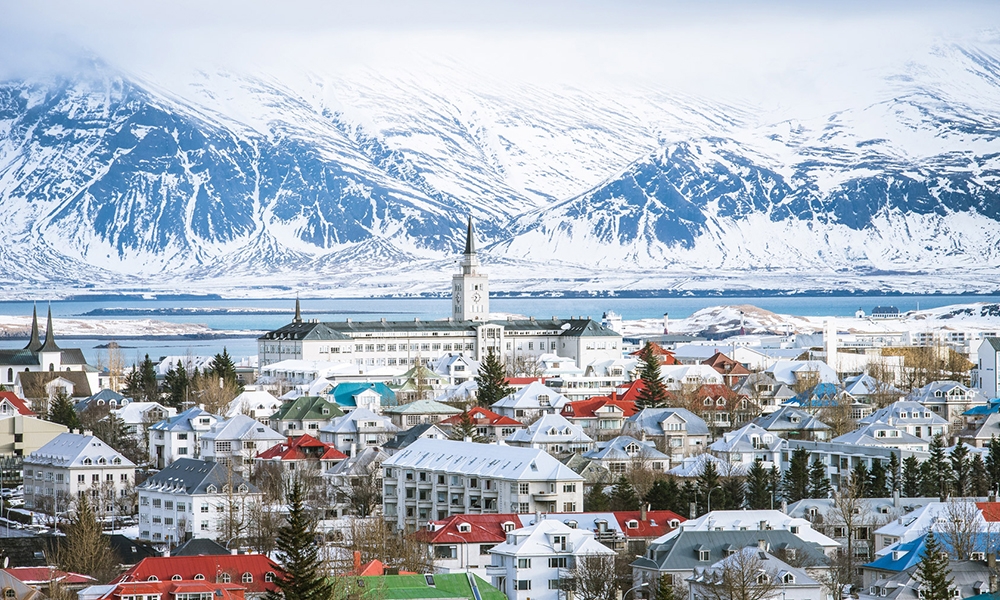 아이슬란드, 눈이 시린 위로