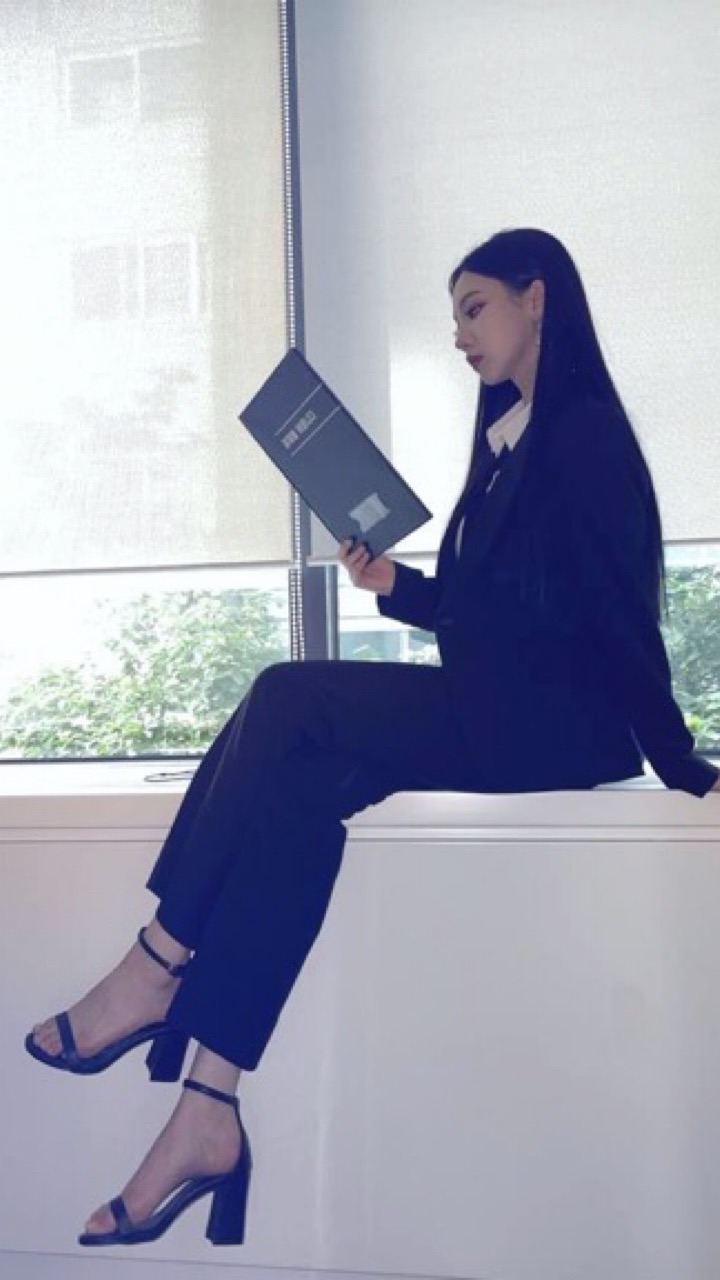 에스파 카리나 공식트위터 사진 핸드폰 배경화면