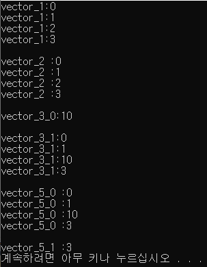 [C++] iterator 반복자 [vector 활용 예제]