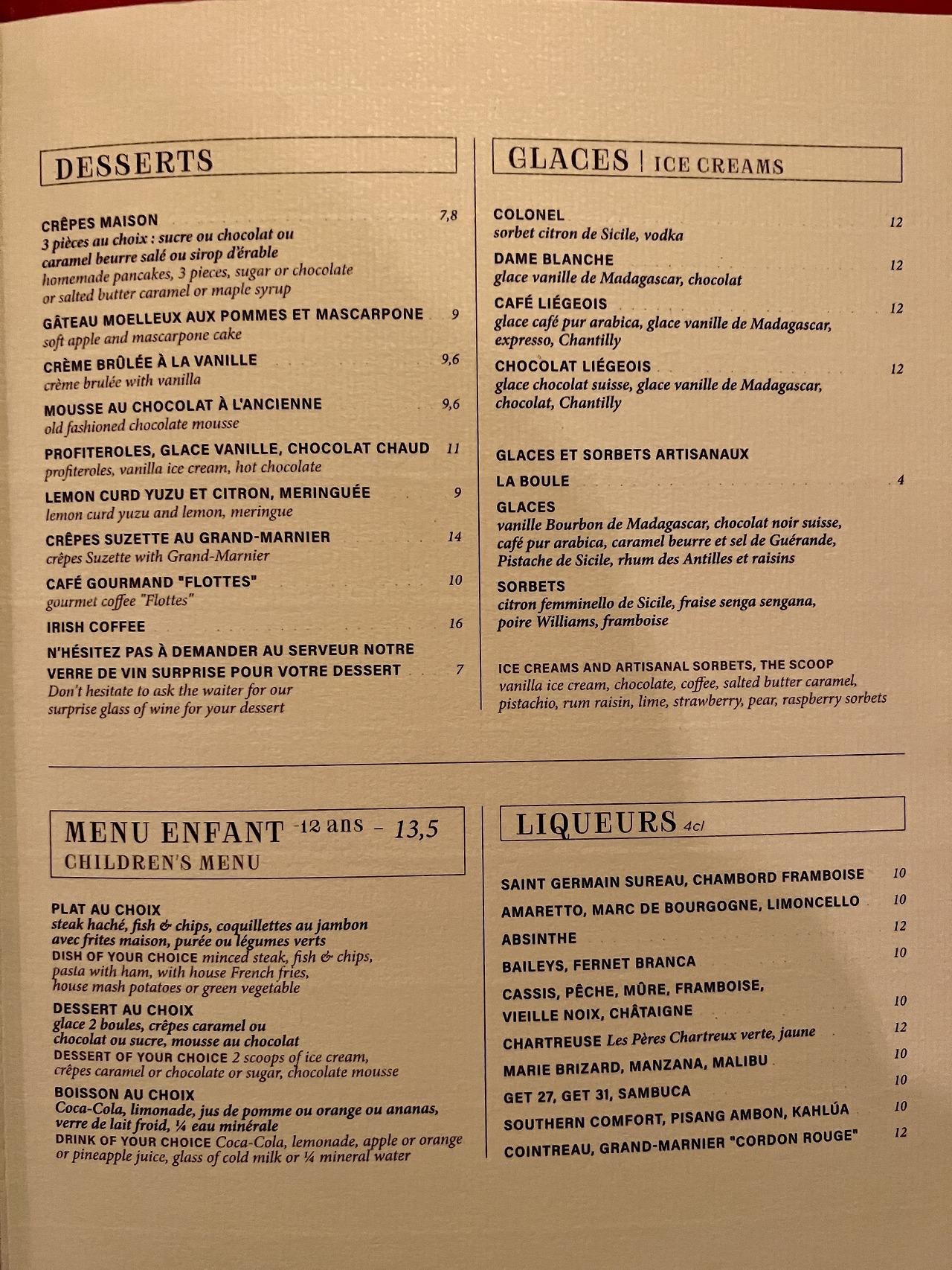 파리 맛집 추천 Brasserie Flottes 콩코드 광장 주변 맛집 인정