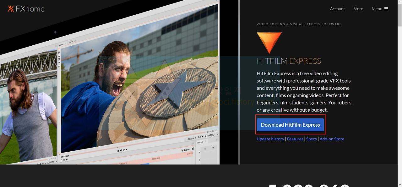 download hitfilm express free editing and vfx software