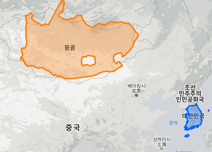  Foto zu 남아프리카공화국 vs 한국 비교(땅 면적, 지도 비교, 인구수) 