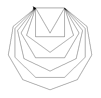 파이썬 거북이 다각형 그리기(python turtle polygon drawing)
