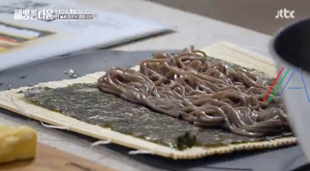 해방타운 유선 메밀김밥 레시피 만드는 법 만들기 9 ywAAAAAAQABAAACAUwAOw==