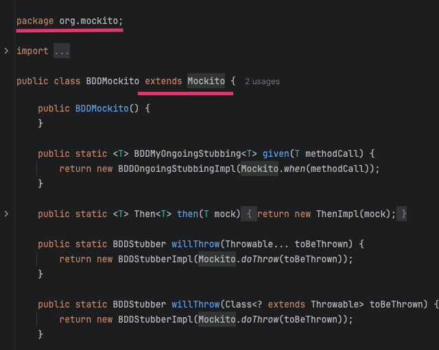spring-bdd-mockito-bddmockito