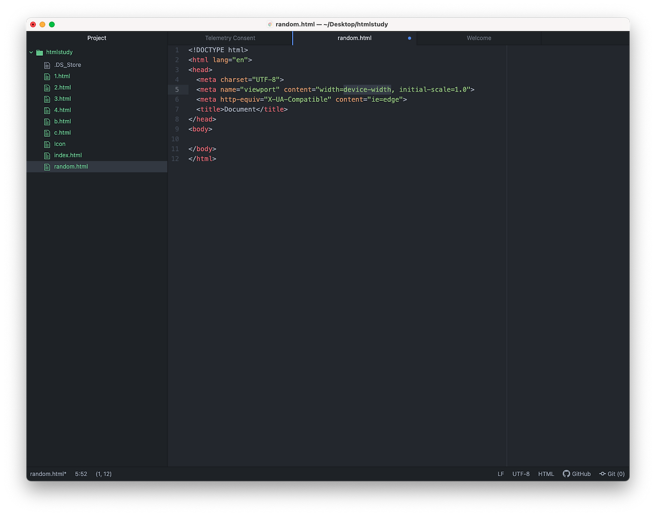 Macos atom emmet 