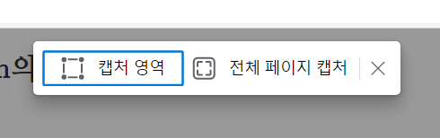 엣지 브라우저에 내장 된 화면 캡처 기능 사용하기 2 ywAAAAAAQABAAACAUwAOw==