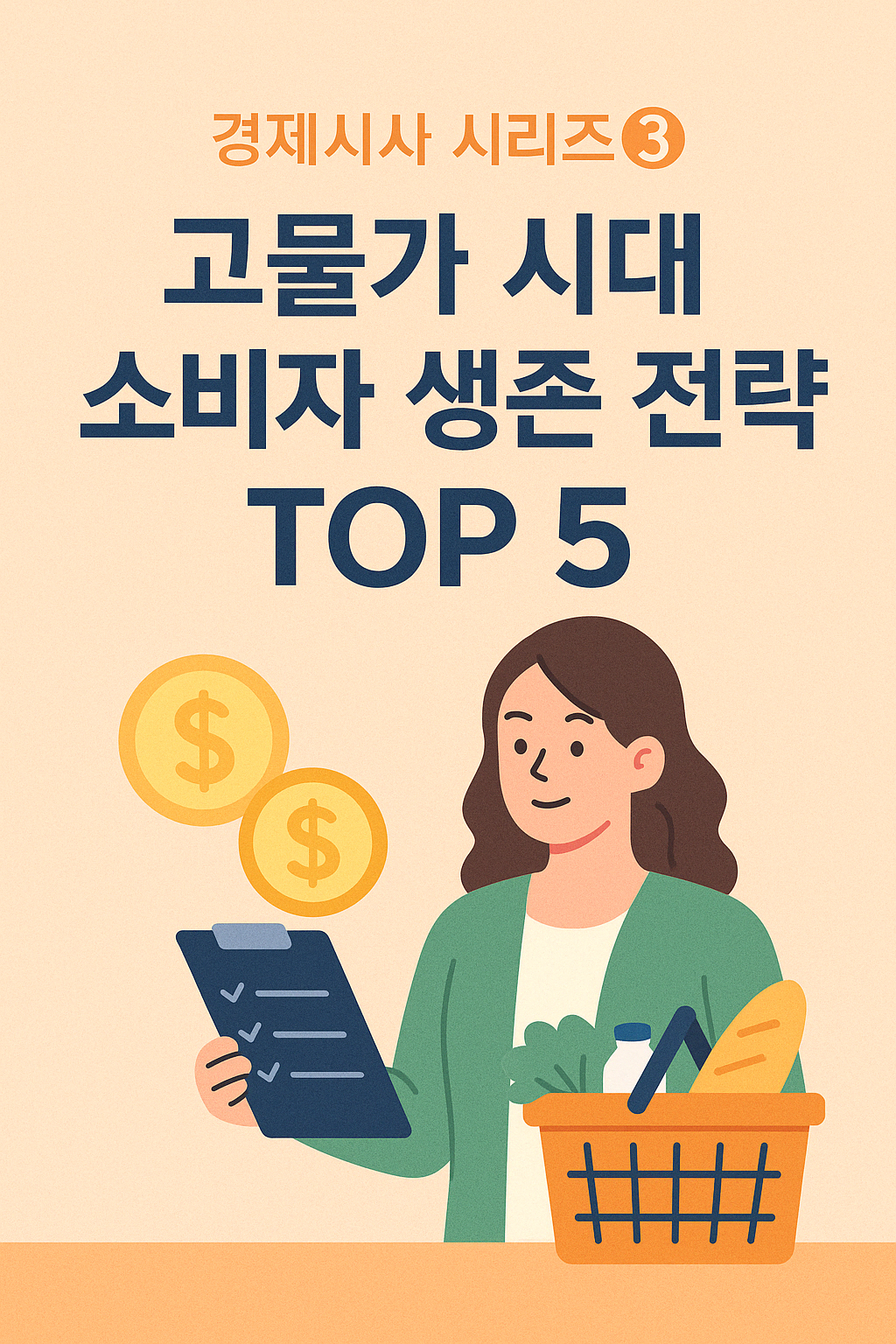 고물가 시대 소비자 생존 전략 인포그래픽 썸네일