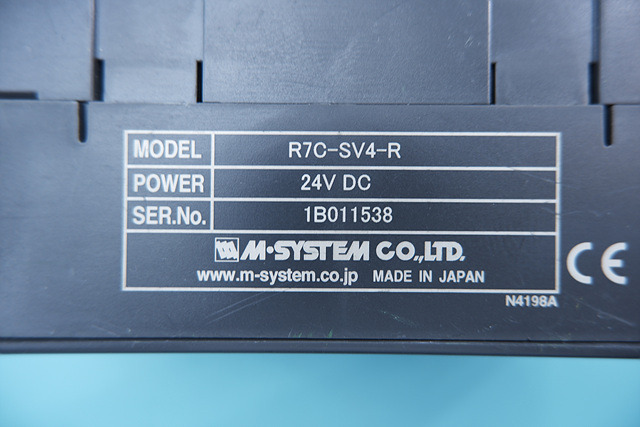 R7C-SV4-R [PLC] M-SYSTEM PLC R7C SV4 R ㈜엠이티 산업 자동화 장비 수리 판매 전문