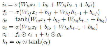 lstm pytorch