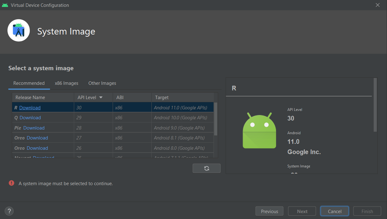 android-studio-no-target-device-found