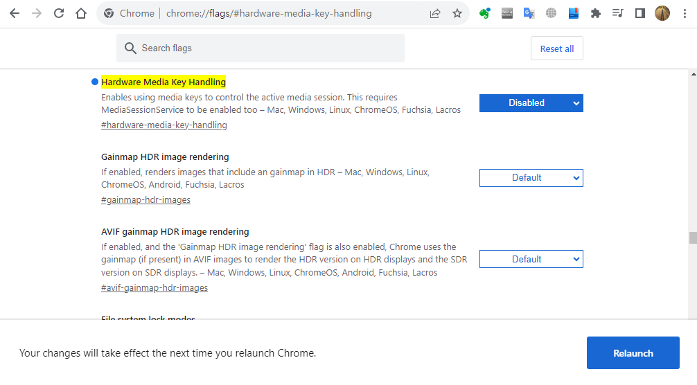 윈도우 10 잠금화면에서 유튜브 재생표시 안나오게 설정