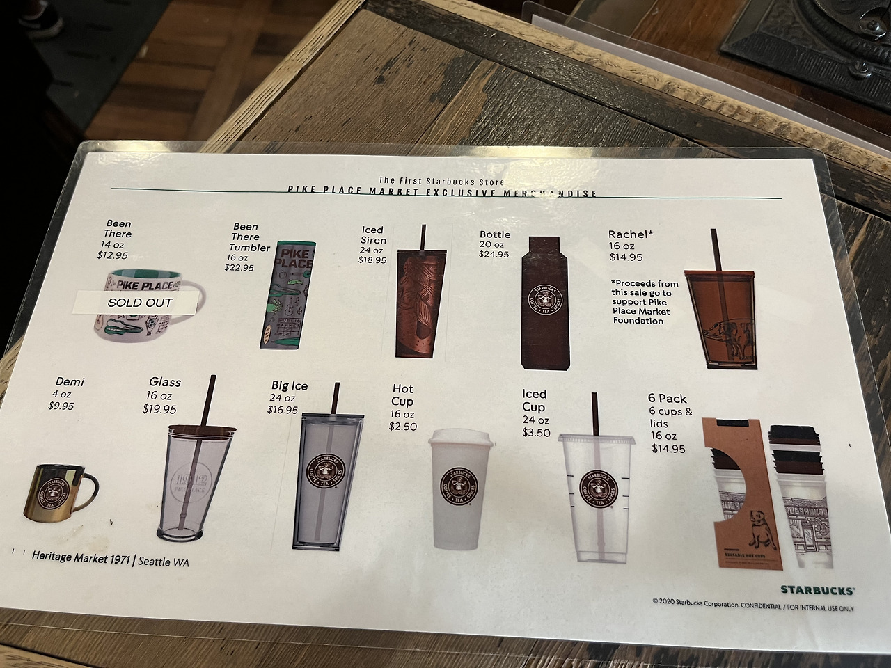 시애틀 스타벅스 1호점 파이크 플레이스 Original Starbucks