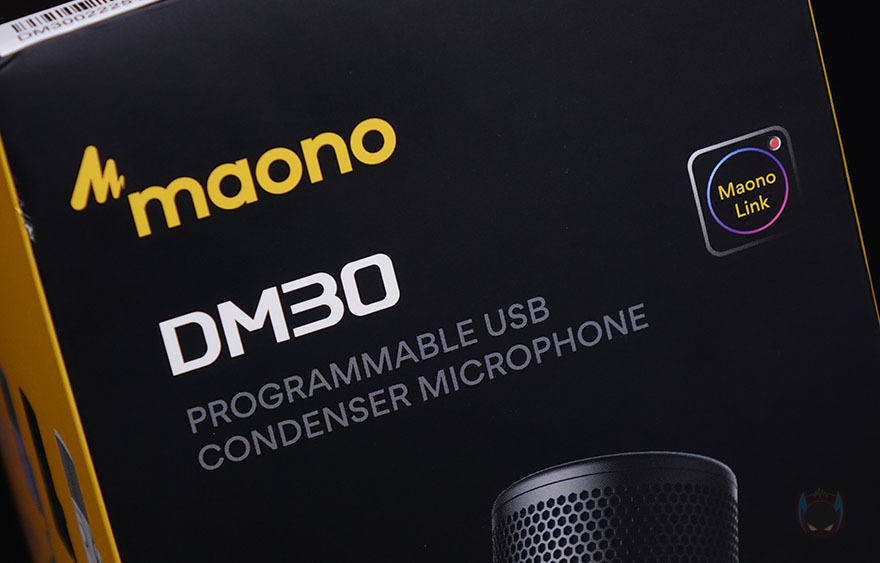 첫 어플 지원의 마오노 RGB 조명 USB 콘덴서 마이크! - MAONO DM30