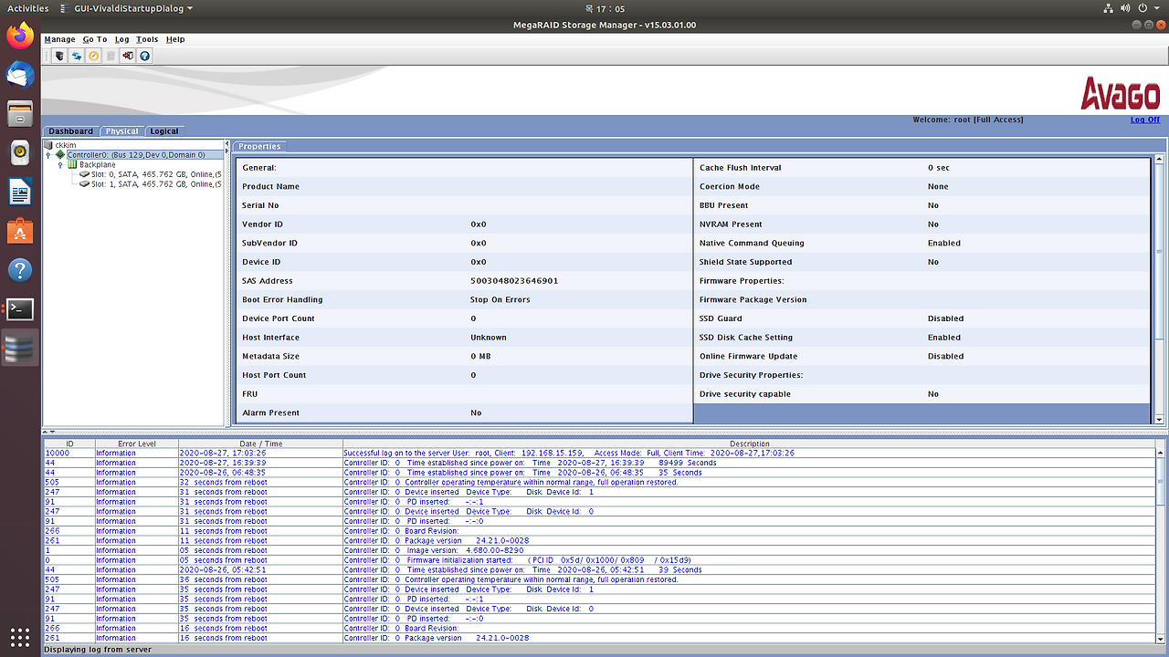 Lsi megaraid storage manager replace failed drive porsmith