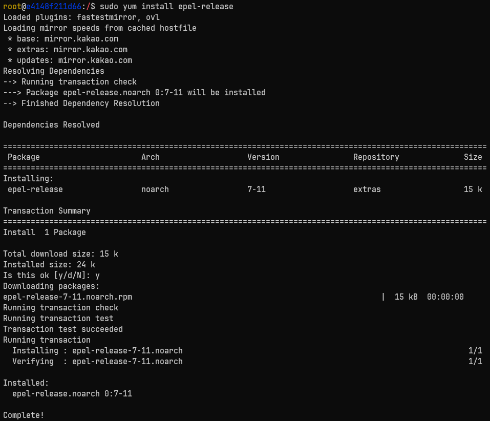 Centos 7 epel 