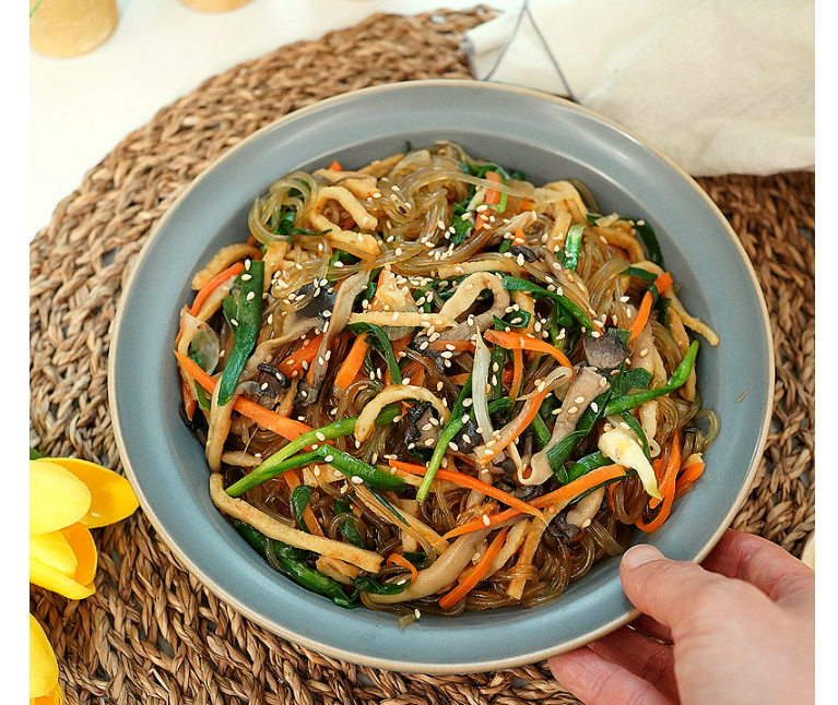 How to Make Japchae - A Traditional Korean Dish