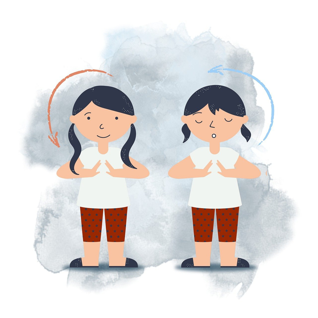 스트레스 해소를 위한 호흡 운동 방법