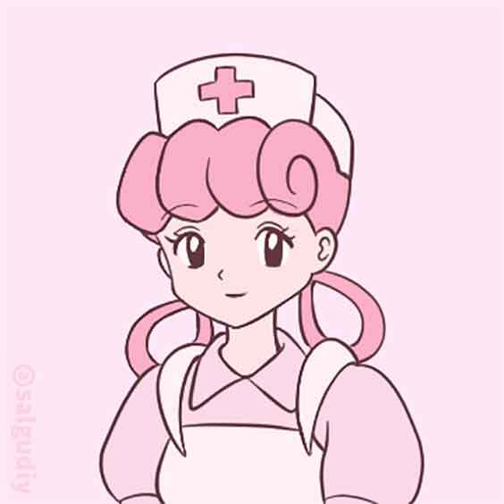 Nurse Joy Cartoon Profile Picture