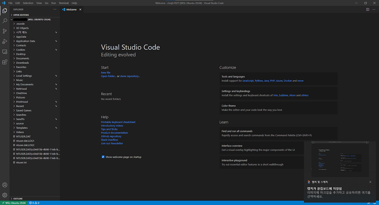 visual studio wsl2