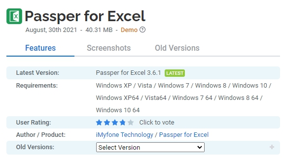 instal the new for windows Passper for Excel 3.8.0.2