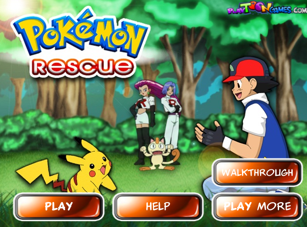 포켓몬스터 게임하기 (Pokemon Rescure)