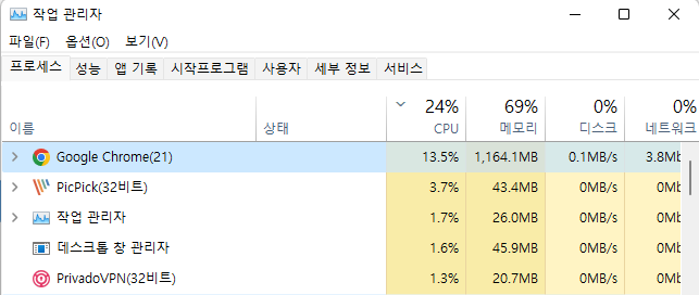 윈도우 노트북 PC에서 유튜브 시청할 때, 소리만 듣는 경우 디바이스 리소스 사용량 절반으로 줄이는 방법 1 ywAAAAAAQABAAACAUwAOw==
