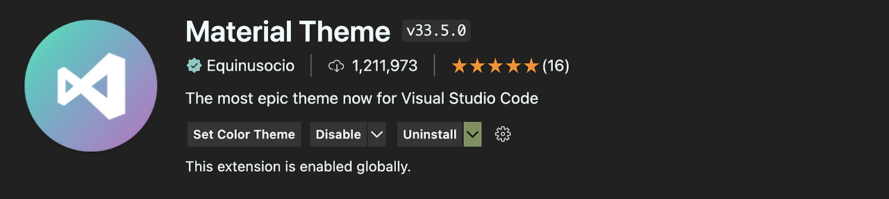 Material Theme