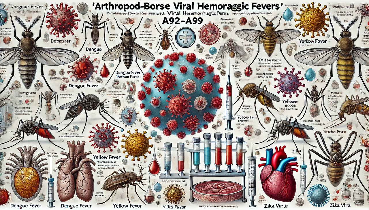 [A92-A99] 절지동물매개의 바이러스열 및 바이러스출혈열(A92-A99)