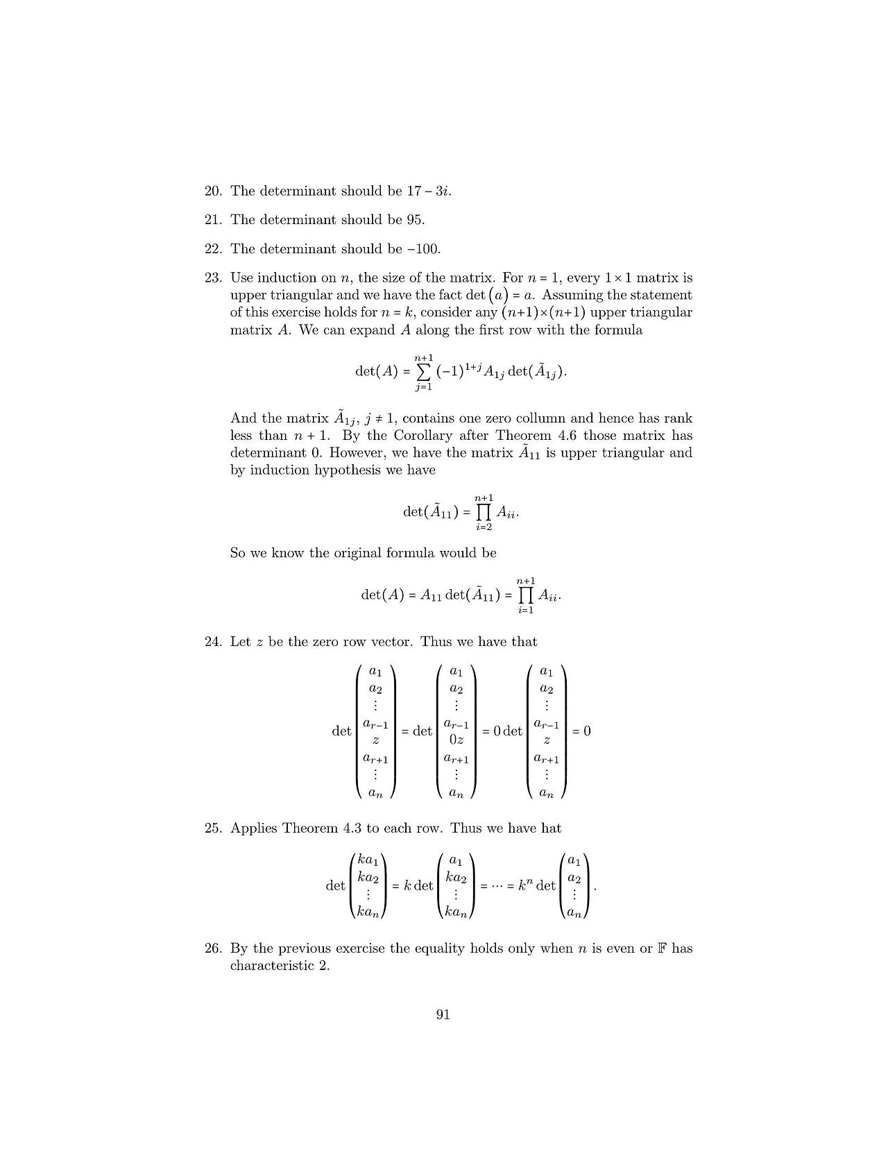 Solutions to linear algebra stephen h friedberg fourth edition