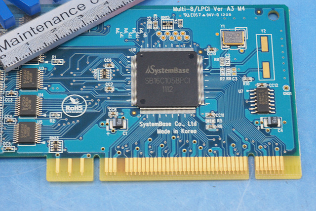 MULTI-8/LPCI VER A3 M4 [PCB] SYSTEMBASE E-G900-05-4605(A) MULTI 8 LPCI ...