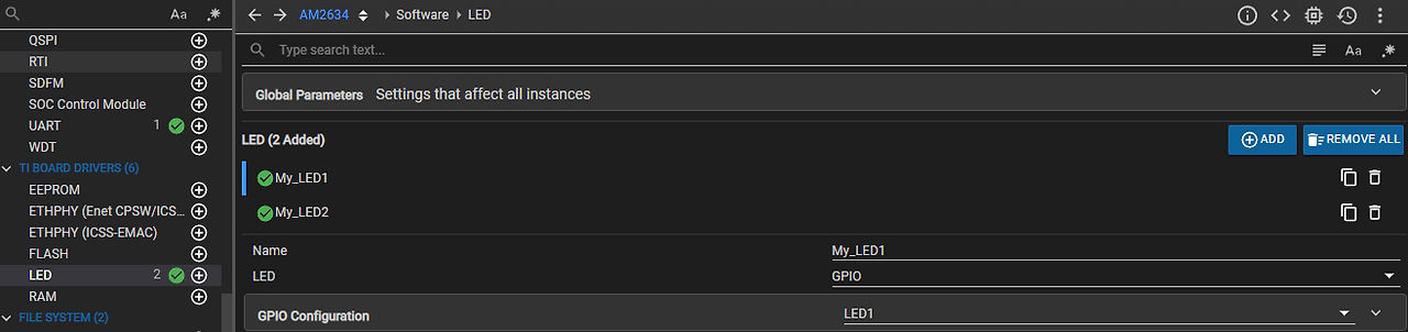 LED Driver셋팅