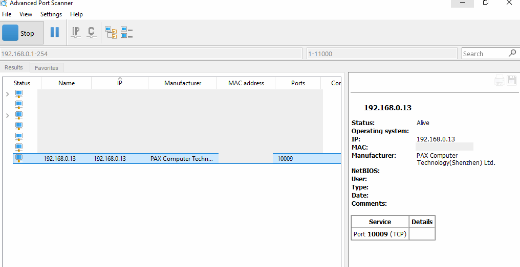 [free] Advanced Port Scanner IP + Port Scan 네트웍크 스캔 프로그램