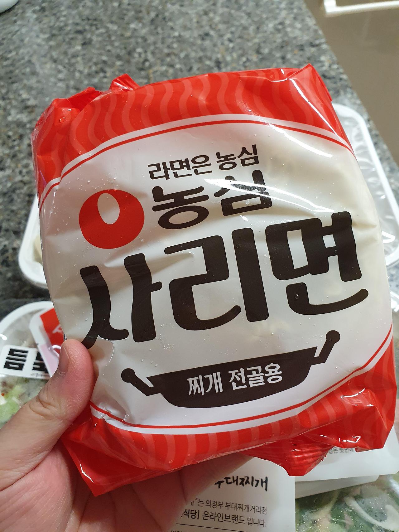 의정부 부대찌개도 밀키트로 안전하게 집에서 택배로 즐기자 9 라면사리