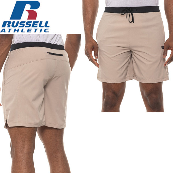 RUSSELL ATHLETICS 러셀애슬레틱 빅사이즈 츄리닝 반바지 ST2DDRN 레전드 스트레치 빅사이즈트레이닝복