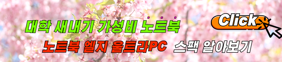 2025 대학생 가성비 노트북 엘지 울트라PC, 기본 스팩 및 구매 링크 알아보기