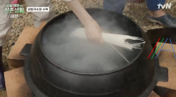 슬기로운 산촌생활 비빔국수 레시피 만들기 방법 정경호 매콤비빔국수 12 ywAAAAAAQABAAACAUwAOw==
