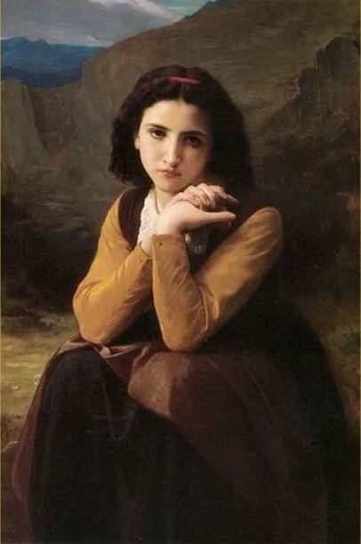 Mignon by William Bouguereau