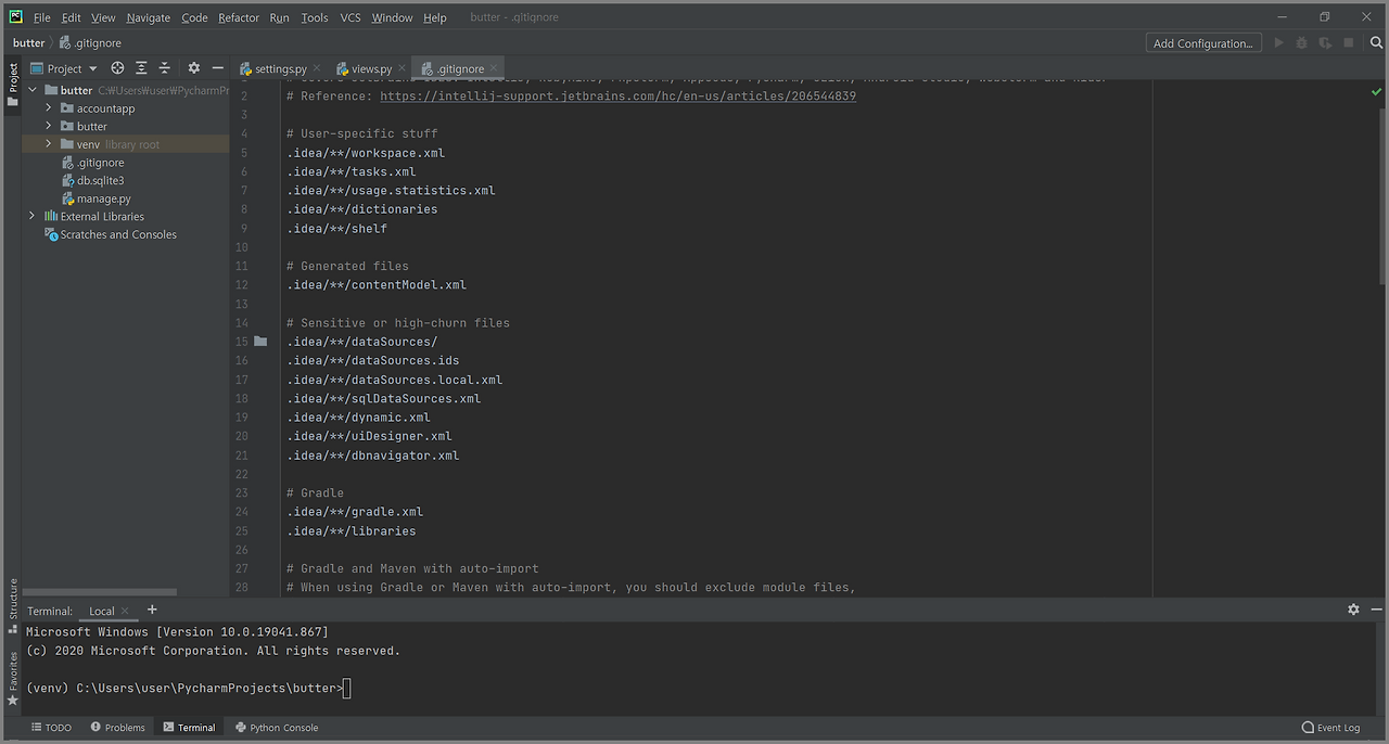 Как из pycharm залить проект на gitlab
