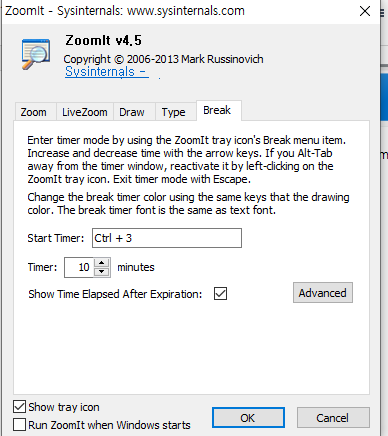 온라인 원격수업 화면 필기 프로그램 줌잇 사용법 (Microsoft ZoomIt) 9 ywAAAAAAQABAAACAUwAOw==