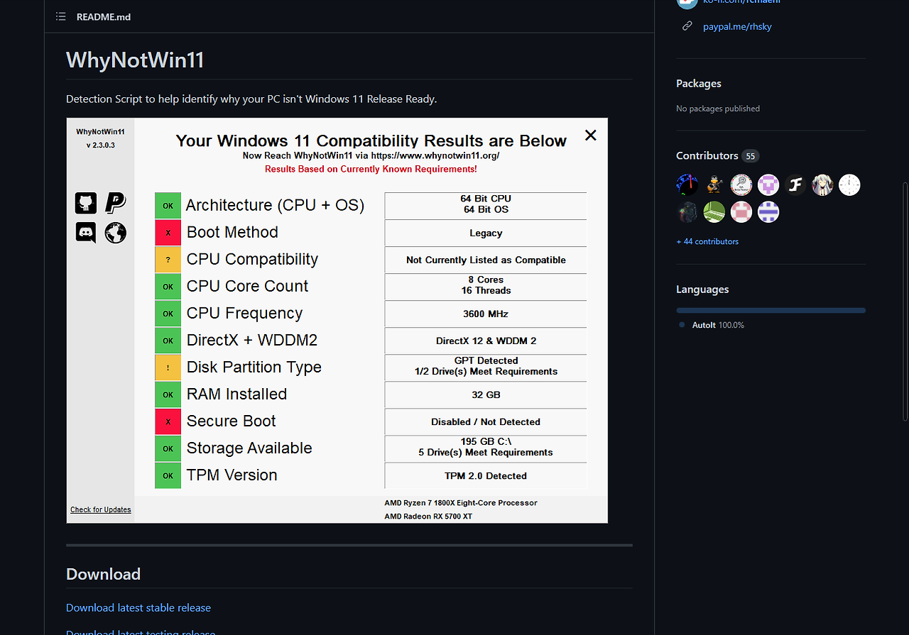 download whynotwin11 2.5.0.0