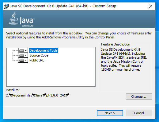 java se development kit 8 update 241