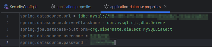 Spring Boot - application.properties의 민감 정보 분리하기