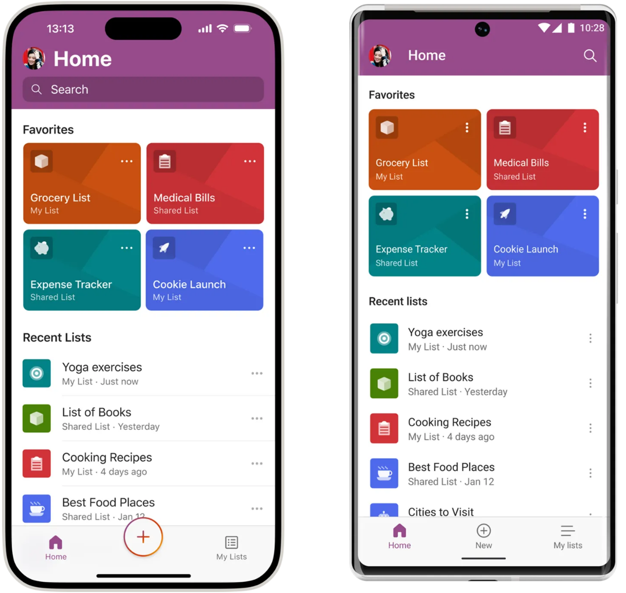 이제 iOS, Android 및 웹 모든 사용자가 Microsoft Lists 사용할 수 있습니다. 2 iOS 및 Adndroid 목록 리스트